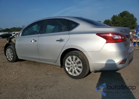 2017 Nissan Sentra S из США, поврежденный, VIN 3N1AB7APXHY242124